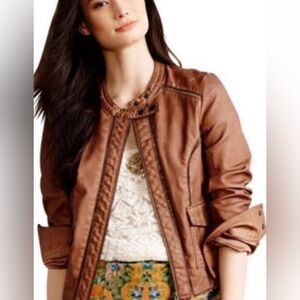 Women's Brown Leather Jacket